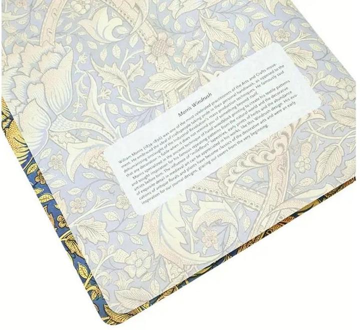 Immagine prodotto Paperblanks Morris Windstoss quaderno A4, bianco, multicolore (A4, Nessuna, Copertina morbida)