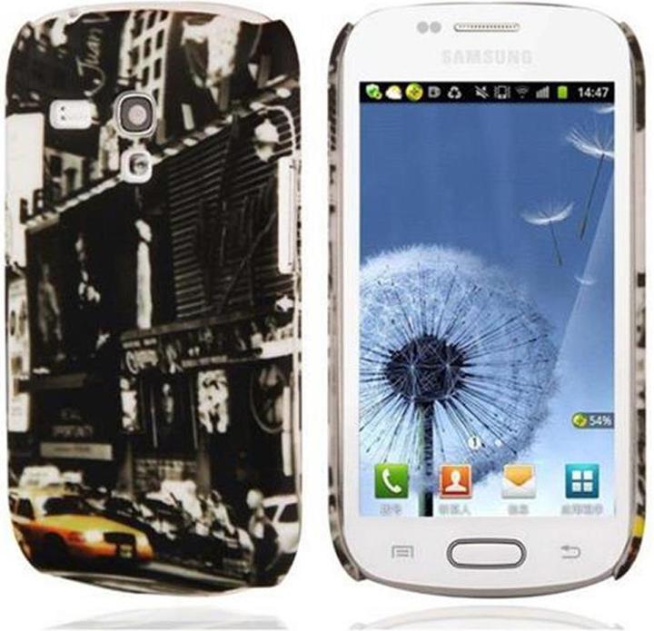 Produktbild Cadorabo Hard Cover mit Aufdruck Cover (Samsung Galaxy S3 Mini)