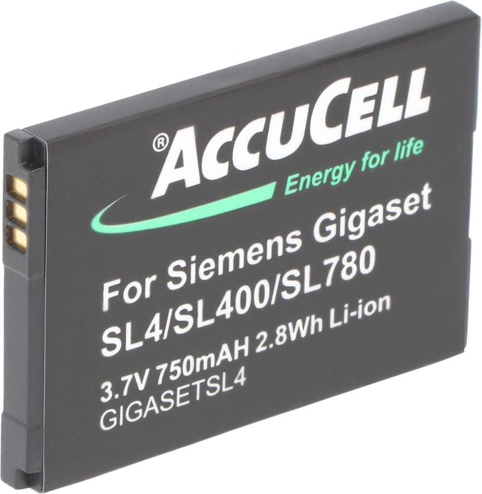 Actual product image AccuCell Akku Siemens SL4, SL400, SL78, SL780, SL785, SL788