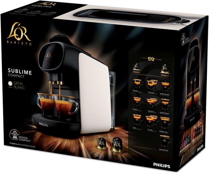 Immagine prodotto Philips LOR Barista Sublime LM9012/00 - Koffiecupmachine - Satijnwit (L'Or Barista)