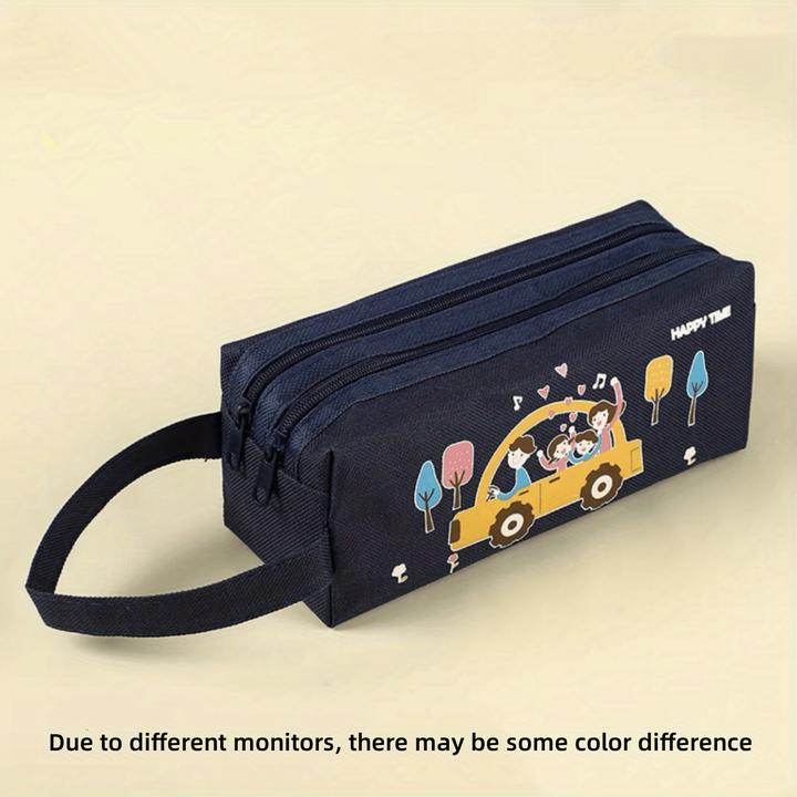 Image du produit Only-Bags.Store Space Astronaut Portable Pencil Case Cute Cartoon Animal Stationery Bag School Supplies Storage Bag