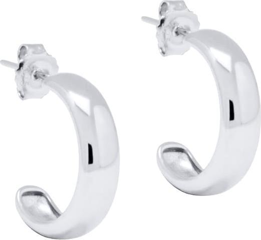 Candy Creolen Puro L, 925 Sterling Silber (925er Sterlingsilber, 925 Sterling Silber)