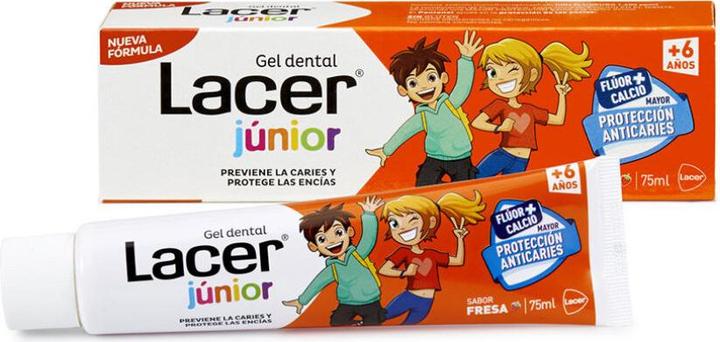 Immagine prodotto Lacer Gel Dentale Junior Fresa 75 ml (0.03 ml)