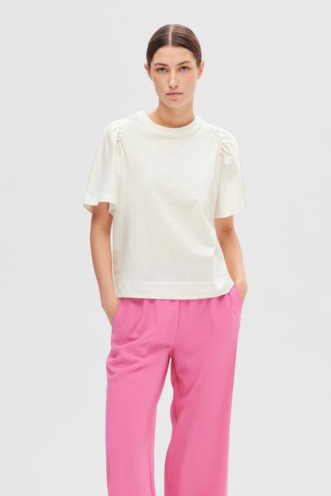 Actual product image Selected Femme Ruffle top (XS)