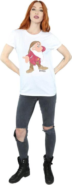 Immagine prodotto Snow White Maglietta da donna/ragazzo in cotone Grumpy Boyfriend (L)