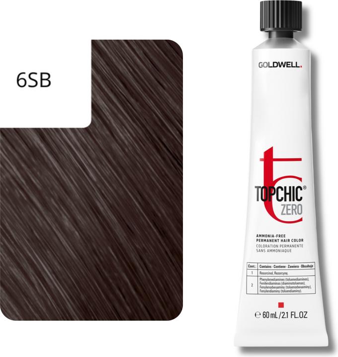 Immagine prodotto Goldwell Topchic Zero - 6SB Biondo Argento Scuro (6SB Biondo argento scuro)