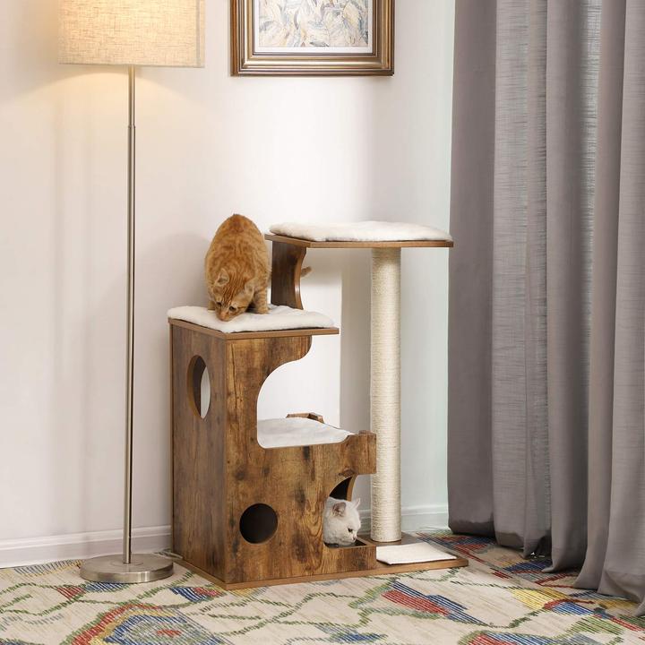 Produktbild Jamb Kratzbaum (86 cm, Braun-Weiss)