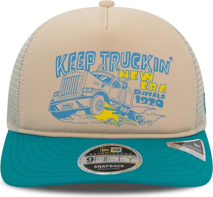 Actual product image New Era 9Fifty Strapback Cap - RETRO CROWN Keep Truckin (S, M)