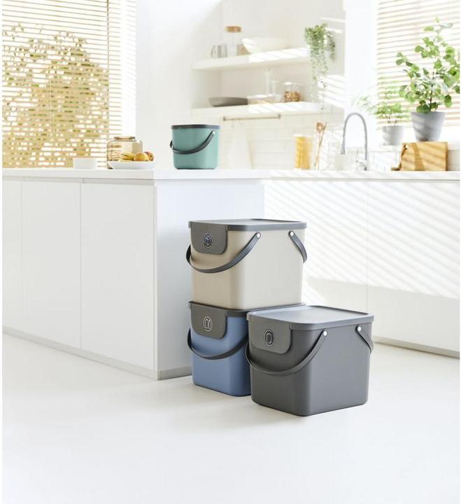 Image du produit Rotho Bac de recyclage Albula 126 l, Multicolore (74 l)