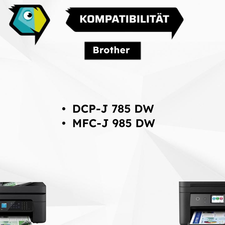 Immagine prodotto Inkadoo Druckerpatronen kompatibel mit Brother LC-22UY Tintenpatrone LC22 UY