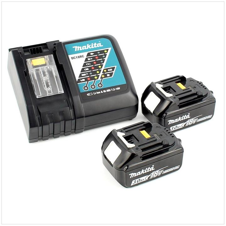 Image du produit Makita DHP 458 RFJ 18 V Perceuse-Visseuse à Percussion Compacte sans fil avec boîtier Makpac + 2x Ba (Fonctionnement sur batterie)