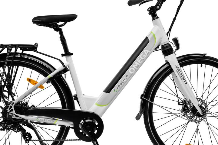 Actual product image Argento Omega White e-bike