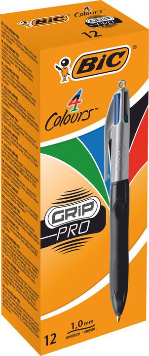 Actual product image Bic Grip Pro (Grey, Black, 4 x)
