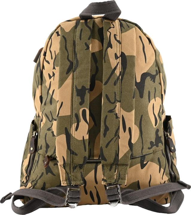 Actual product image Army Shop Canvas rucksack with camouflage pattern (25 l)