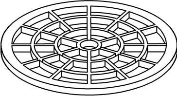 Produktbild TECE Haarsieb (2 mm)