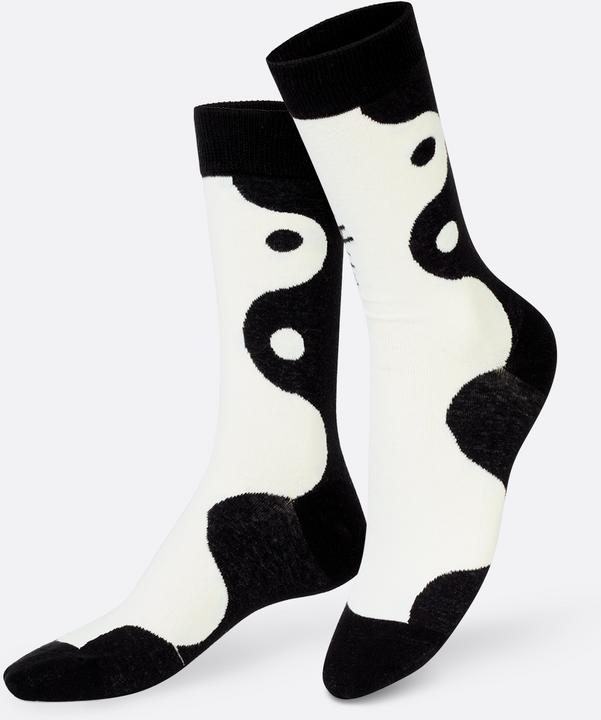 Actual product image Eat My Socks Socks, Yin yang (One size)