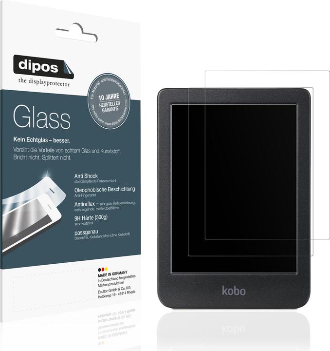 Dipos Anti-Shock Film de Protection d’écran Anti-reflet
