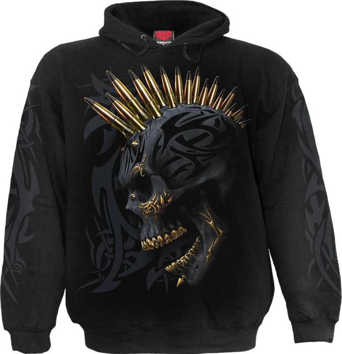 Spiral Black Gold Kapuzenpullover (S)