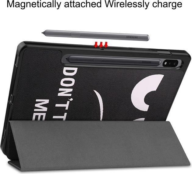 Actual product image MU Style Triple folding cover with pattern (Galaxy Tab S7)