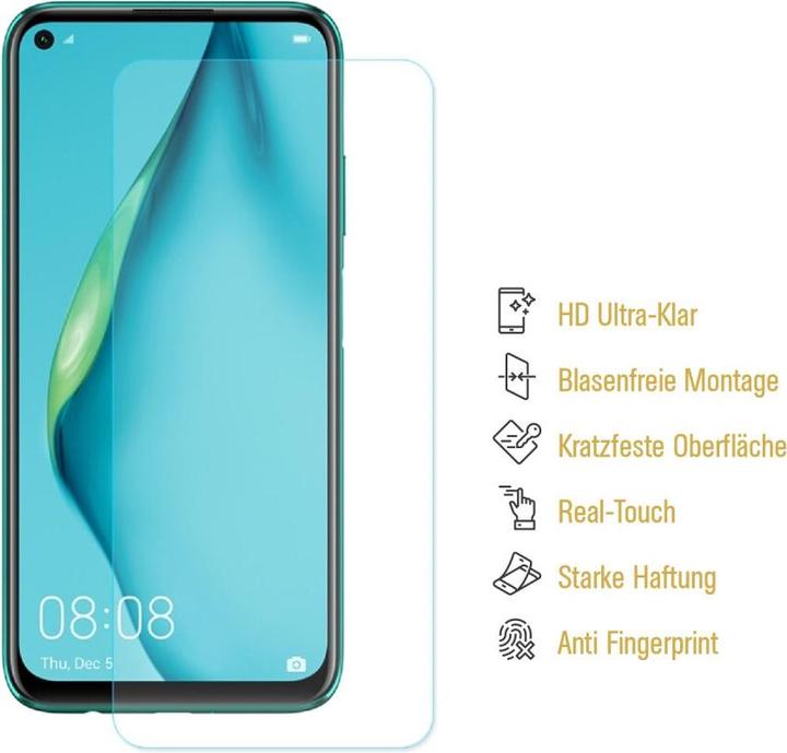 Produktbild Protectorking 4x Panzerfolie Anti-Shock HD Klar (4 Stück, Huawei P40 Lite)
