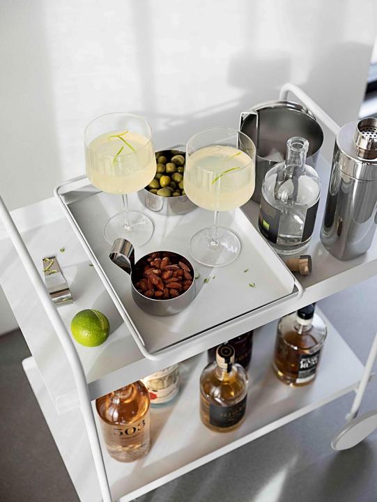 Actual product image Zone Denmark Bar Trolley A-Collection Light Grey