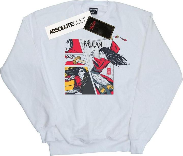 Disney Mulan Movie Comic Style Sweatshirt