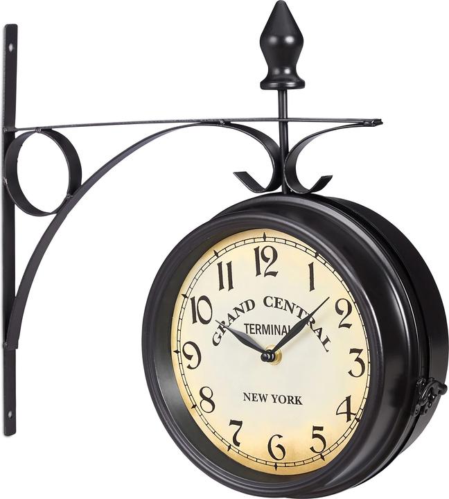 Actual product image Relaxdays Bahnhofsuhr (35 cm)
