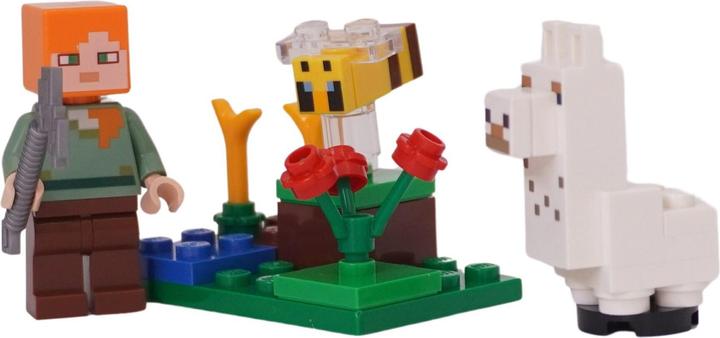 Image du produit LEGO Minecraft Alex avec un lama et une abeille - 662308 NOUVEAU! Quantité 1x (662308, LEGO Classic)