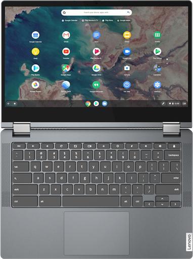 Lenovo IdeaPad Flex 5 CB 13IML05 82B8 - Flip-Design - Core i3 10110U / 2.1 GHz - Chrome (13.30", Intel Core i3-10110U, 4 GB)