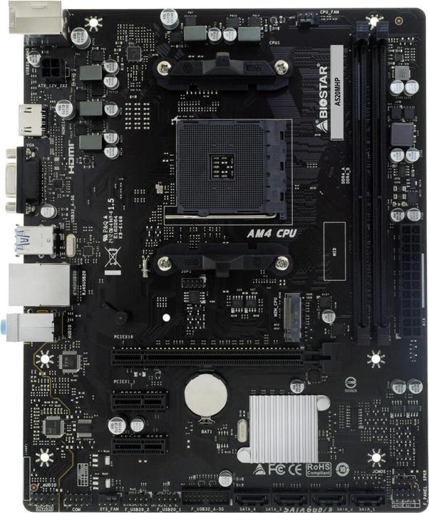 Actual product image Biostar A520MHP (AM4, AMD A520, mATX)