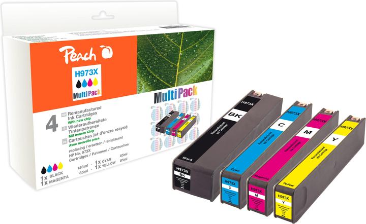 Peach 973X Multipack (M, C, Y, BK)
