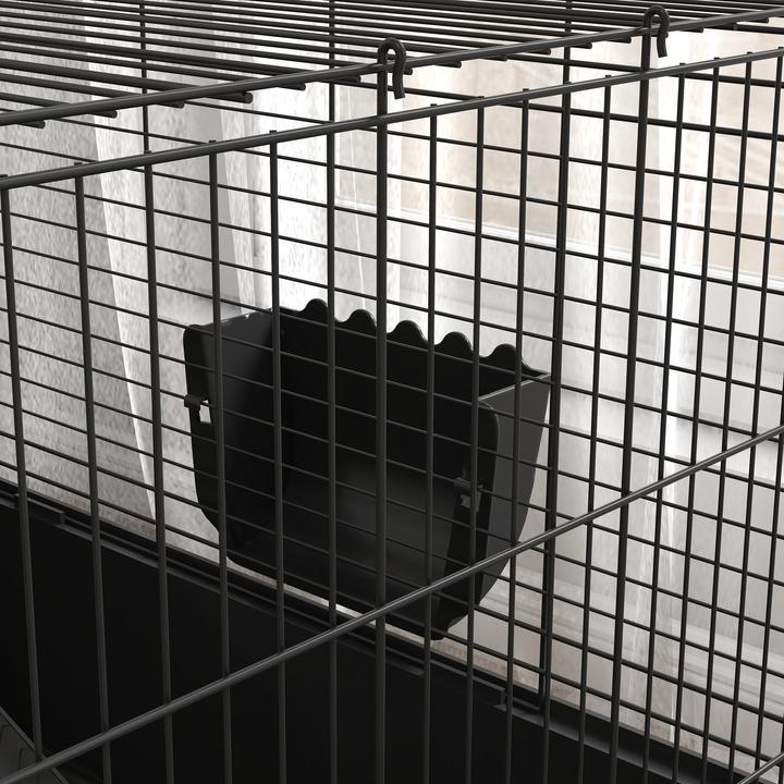 Produktbild PawHut Kleintierkäfig mit Futterschüssel