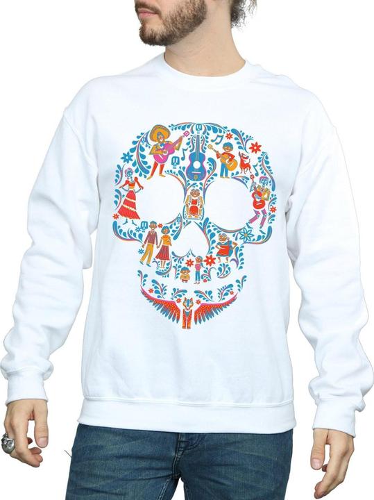 Immagine prodotto Disney Coco Skull Pattern Felpa Uomo (L)
