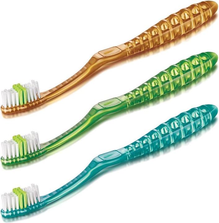 Actual product image Trisa We Care Zahnbürste medium DUO (Medium, 2 x)