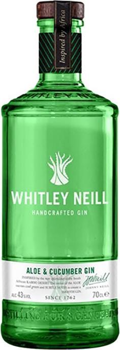 Whitley Neill Aloe & Cucumber Dry Gin (1 x 70 cl)