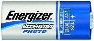 Actual product image Energizer 123 (1 pcs., CR123A, 1500 mAh)