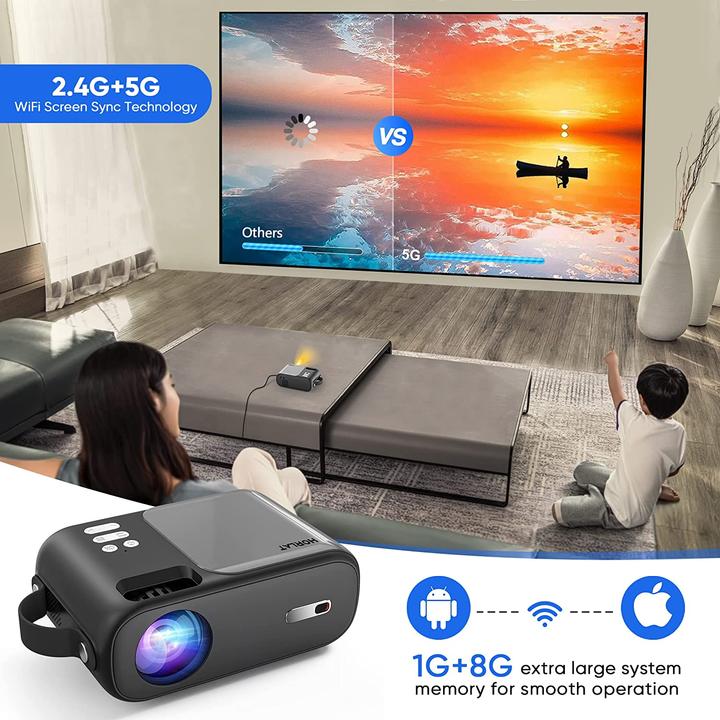 Image du produit Horlat Mini vidéoprojecteur (9000 lm)