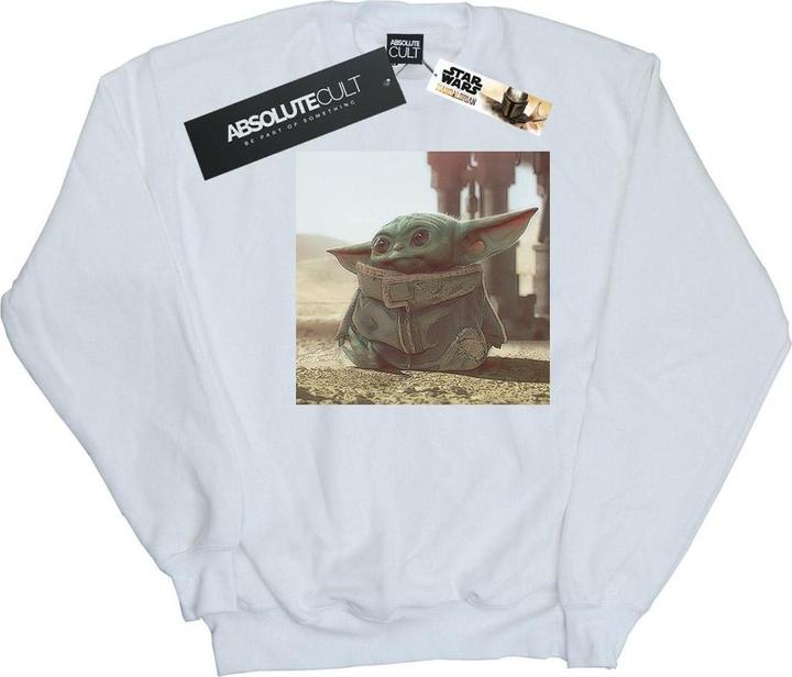 Immagine prodotto Star Wars The Mandalorian The Child Scene Felpa Uomo (4XL)