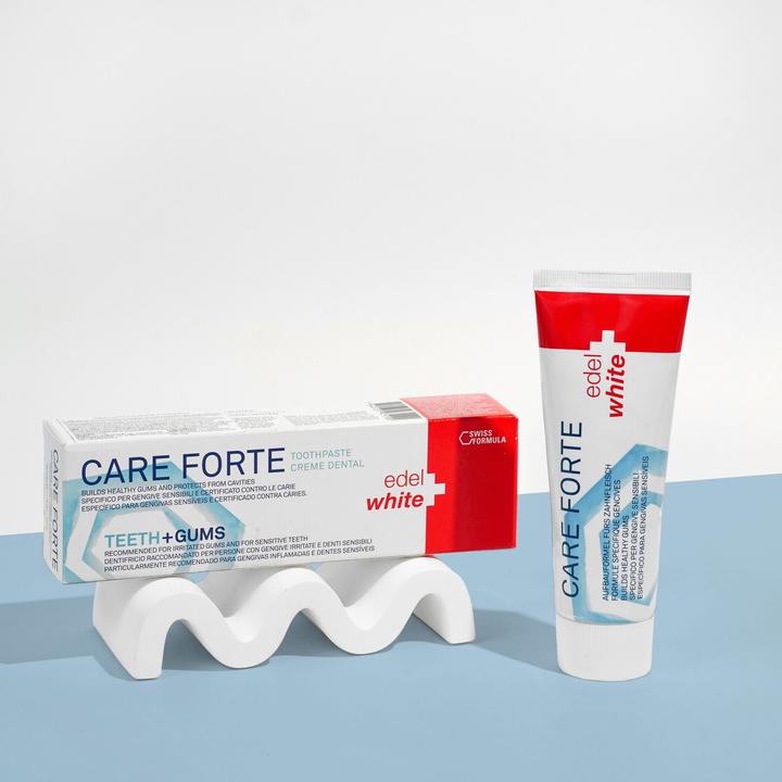 Produktbild Edel + White Anti-Plaque und Whitening Zahnpasta (75 ml)