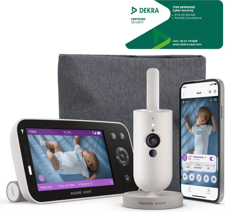 Image du produit Philips Avent Vidéo Premium Connected (Vidéo et audio, 400 m)