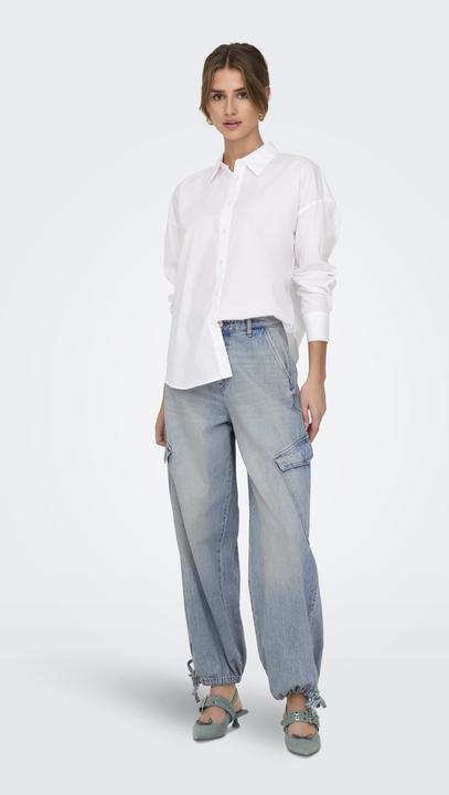 Produktbild Only ONLPERNILLE Hohe Taille Weiter Beinschnitt Jeans Jeans mit weitem Bein (W31/L32)