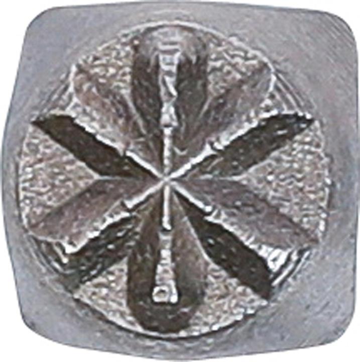 Actual product image BGS Star Punch 6 mm