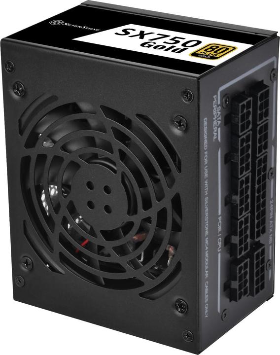 Actual product image Silverstone SST-SX750-G 80 PLUS Gold, modular - 750 Watt (750 W)