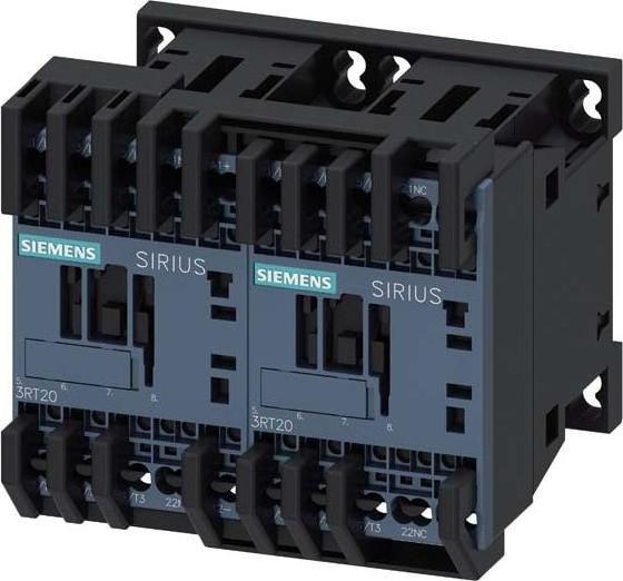 Produktbild Siemens Wendeschütz DC 5,5kW/AC 24V 12A/AC 3RA2317-8XB30-2FB4