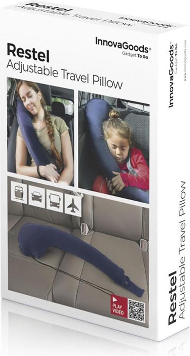 Immagine prodotto InnovaGoods Cuscino da viaggio - gonfiabile (Cuscino per testa e collo)