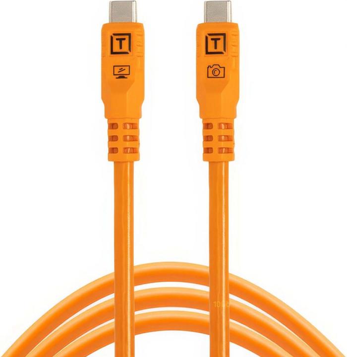 Produktbild Tether Tools TetherPro USB-C Optima 10G gerade orange 3m (3 m, USB 3.2 Gen 2)