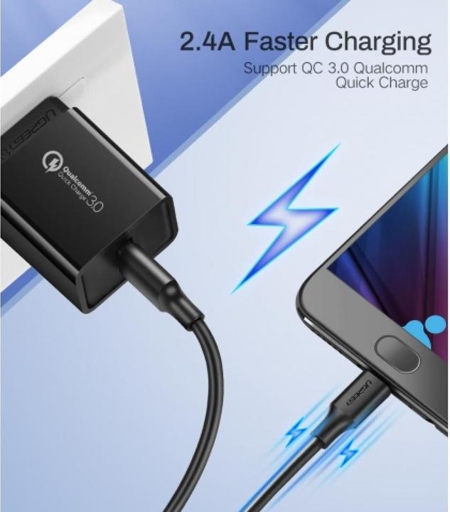 Actual product image Ugreen MicroUSB charging and USB (1 m, USB 2.0)