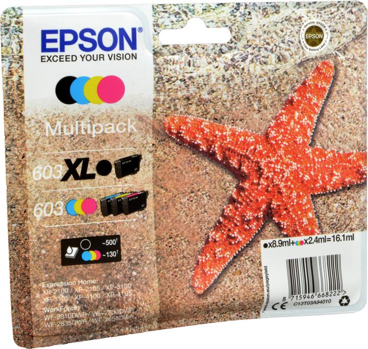 Epson 603 Multipack (M, C, Y, BK)