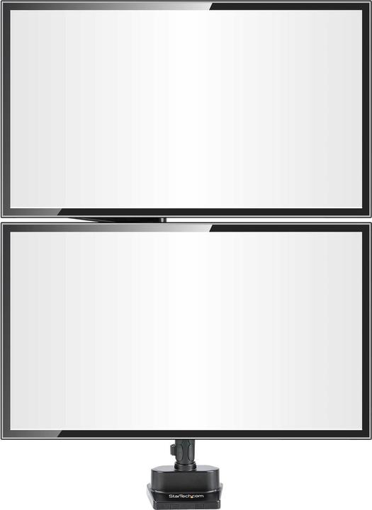 Productafbeelding StarTech com ARMDUALPIVOT, klem, 16 kg, 81,3 cm (32 inch), 100 x 100 mm, hoogteverstelling, Zwart (Tabel, 32")