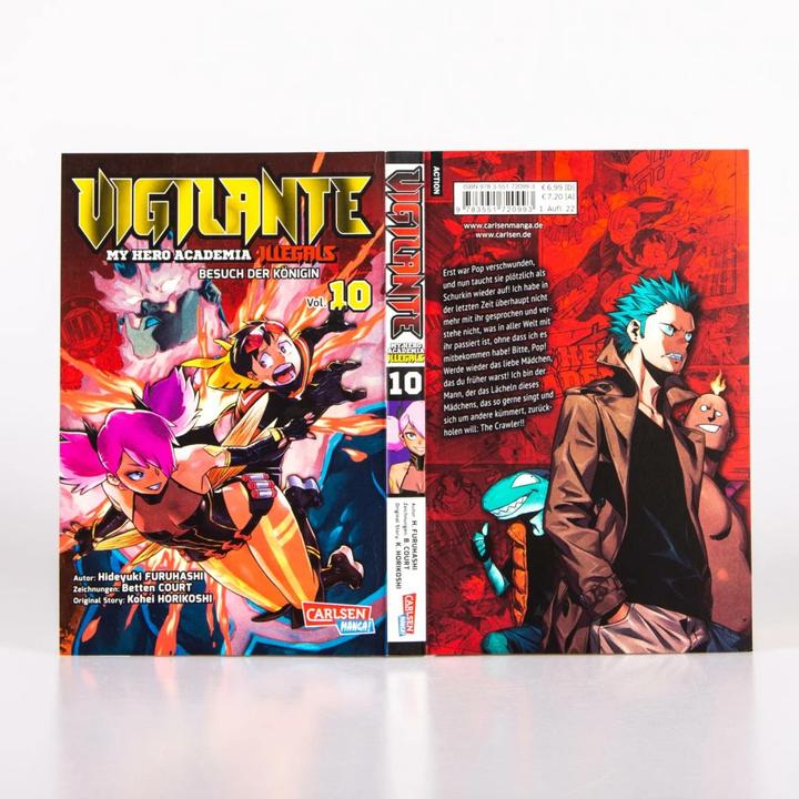 Produktbild Vigilante - My Hero Academia Illegals 10 (Deutsch, Kohei Horikoshi, Hideyuki Furuhashi, Betten Court, 2021)